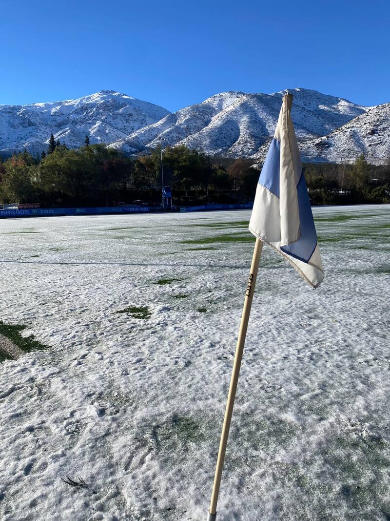 San Carlos de Apoquindo esta mañana.