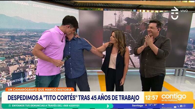 Roberton Cox se emocionó con la despedida a Tito Cortés en "Contigo en la mañana"