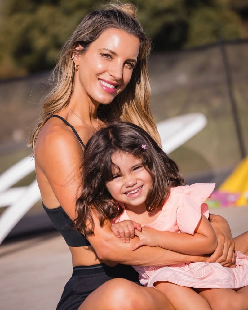 La influencer compartió un tierno mensaje para su hija por instagram.