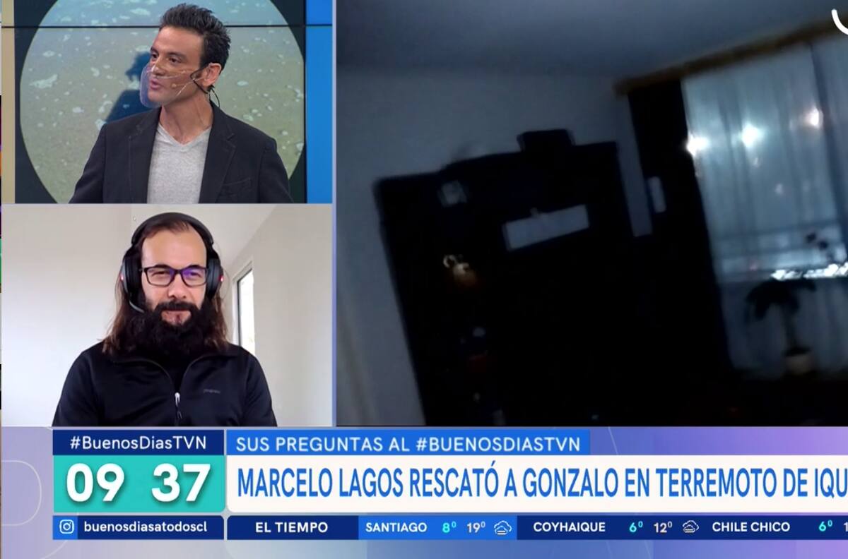 "Salimos por la escalera de escape juntos": Gonzalo Ramírez confesó que Marcelo Lagos lo "rescató" para el terremoto de Iquique de 2014