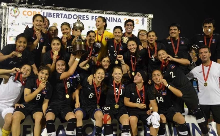 Colo Colo femenino fue campeón de la Copa Libertadores 2012.
