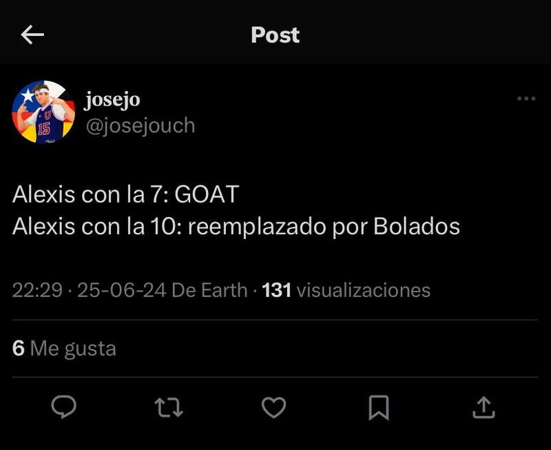 El jugador fue criticado en redes sociales.