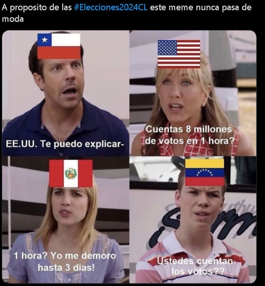 Los mejores memes de las elecciones 2024.