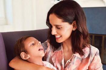 “Juntos todo es mejor”: Leonor Varela recordó a su hijo Mateo con postal familiar en Navidad