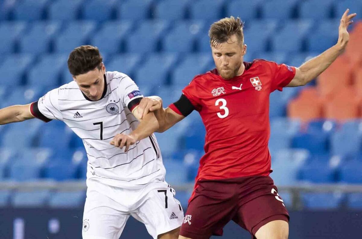 ¿Era off side o no? Suiza sorprende a Alemania en la Nations League con este golazo de cabeza