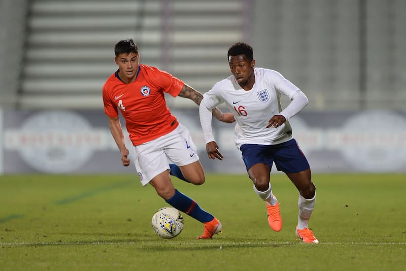 El lateral disputó el torneo Esperanzas de Toulon en 2019. Foto: Aton.