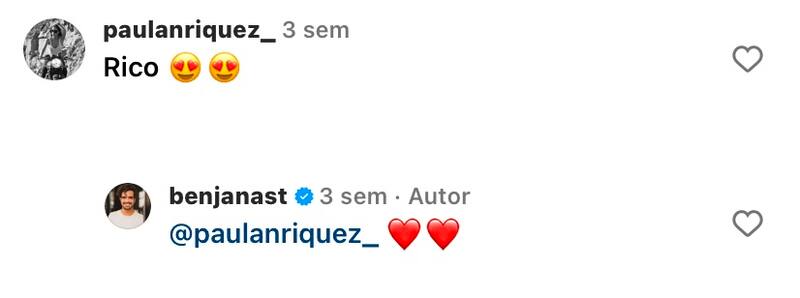 Benjamín Nast y sus mensajes a su expareja.