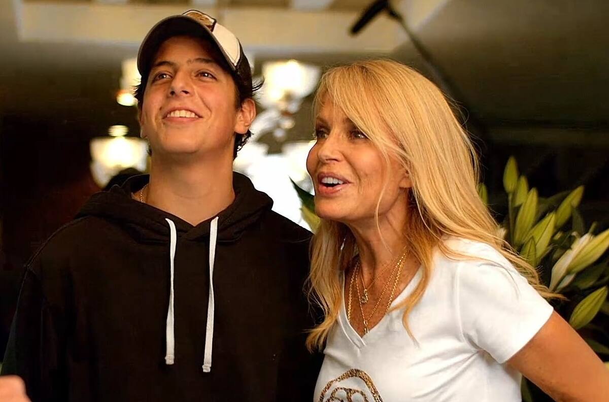 “Nació con el ADN de su papá y el mío”: Cecilia Bolocco habla de las opciones de que su hijo, Máximo Menem, siga sus pasos en la televisión