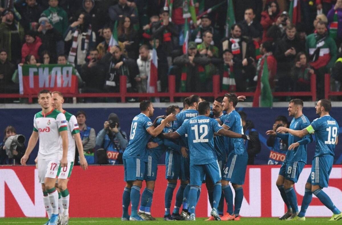 Juventus abrochó clasificación a octavos de Champions League ante el Lokomotiv Moscú