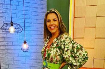 Julia Vial compartió con su sobrina, Florencia Vial en la Matinatón