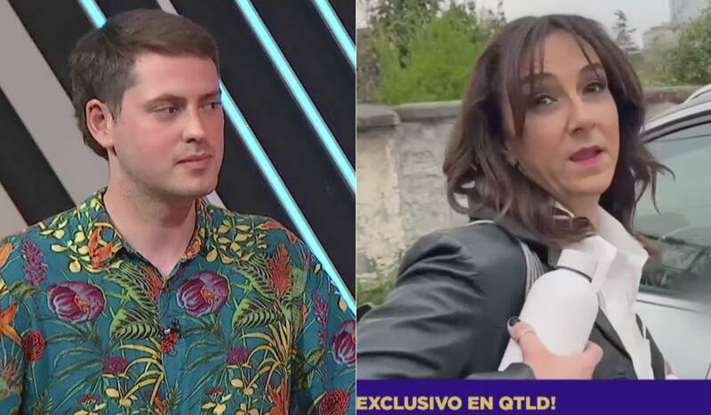 vivió su minuto de furia con periodista de "Que te lo digo".