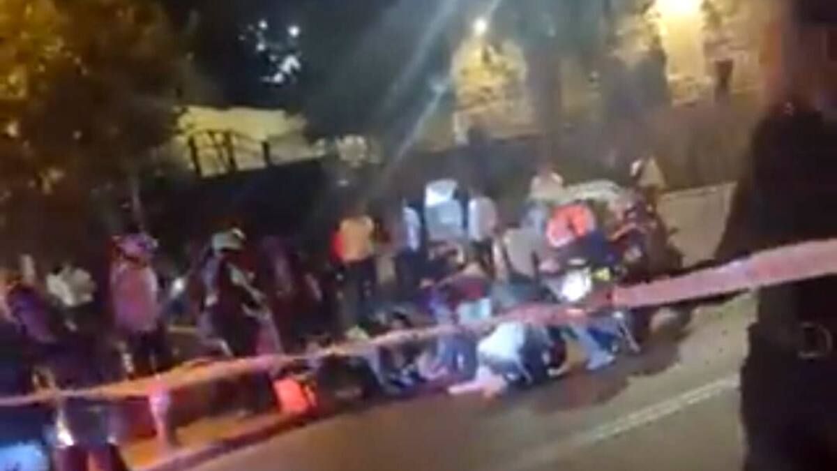 VIDEO | Atentado en Jerusalén: Sujeto dispara contra personas que se encontraban en un paradero