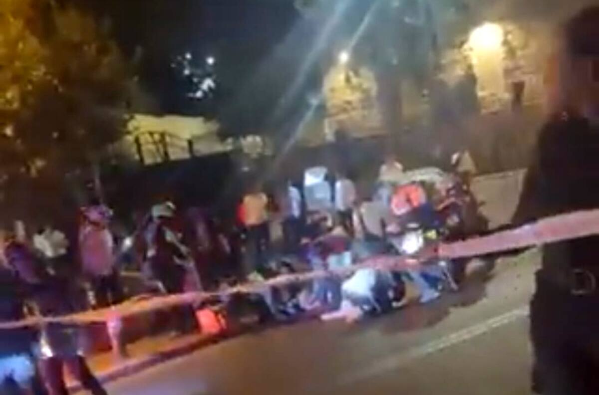 VIDEO | Atentado en Jerusalén: Sujeto dispara contra personas que se encontraban en un paradero