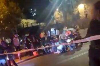 VIDEO | Atentado en Jerusalén: Sujeto dispara contra personas que se encontraban en un paradero