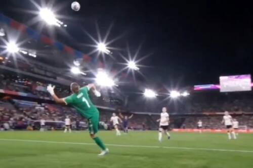 VIDEO | La espectacular tapada de portera alemana que está dando la vuelta al mundo