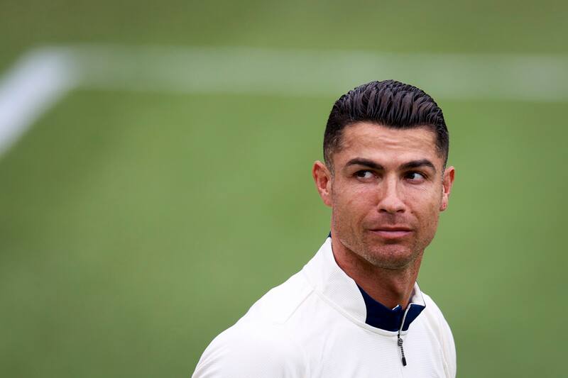 con la Selección de Portugal. EFE