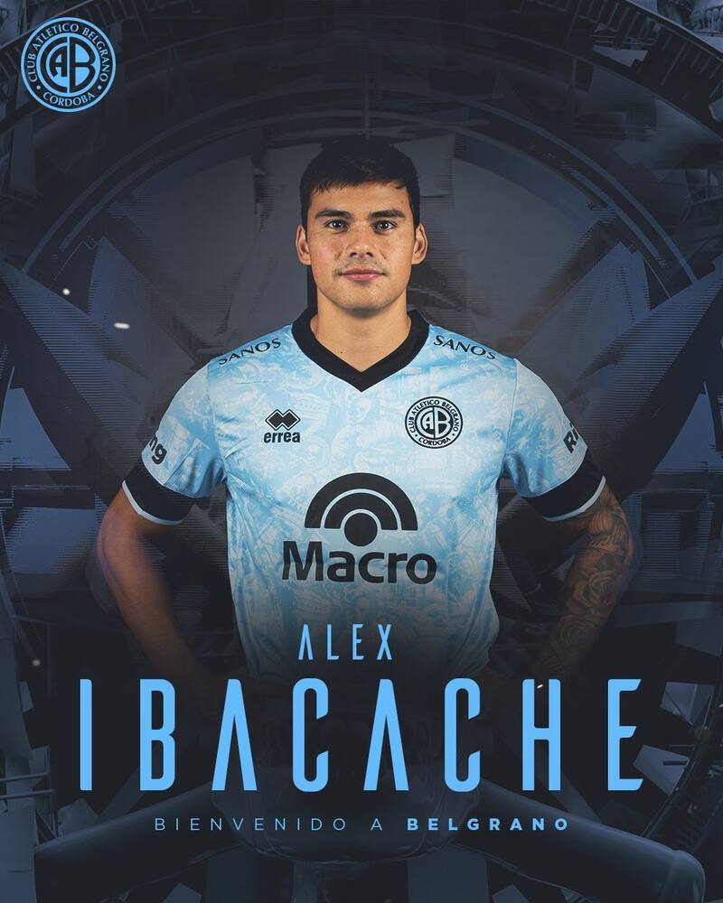 Así oficializó Belgrano la llegada del defensa chileno.