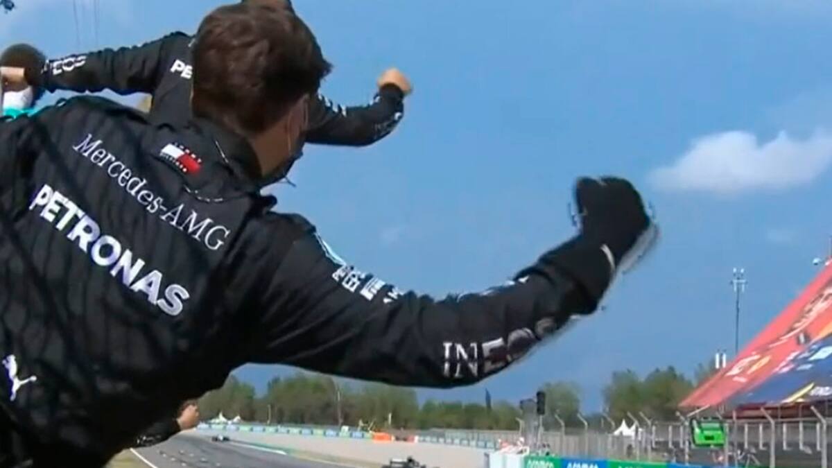 De esta forma Lewis Hamilton consiguió el Gran Premio de España