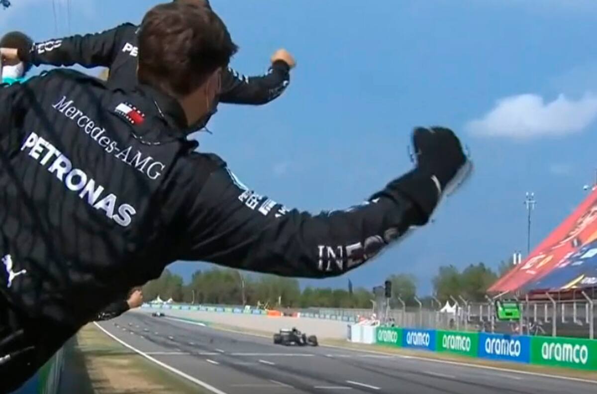 De esta forma Lewis Hamilton consiguió el Gran Premio de España