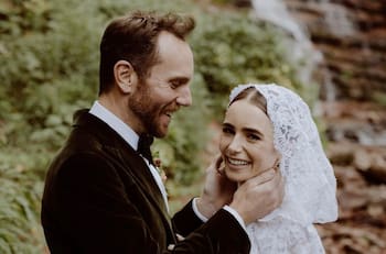 “Oficialmente el uno en el otro para siempre”: Lily Collins anunció su matrimonio con Charlie McDowell con románticas postales