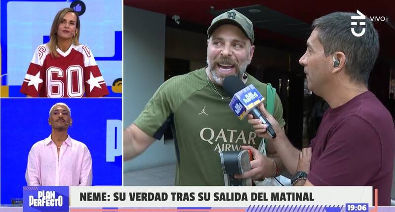 José Antonio Neme habló con Plan Perfecto. Créditos: Captura CHV