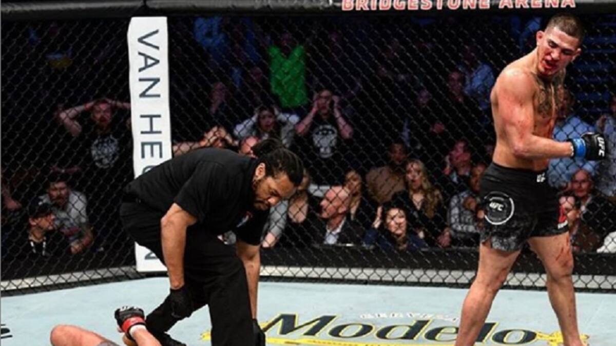 El increíble nocaut a lo 'Superman' en UFC que dio la vuelta al mundo