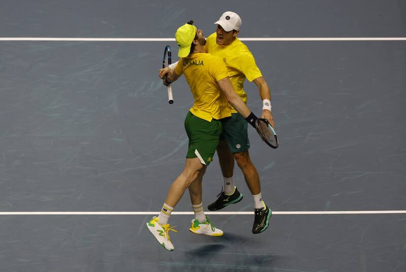 Australia dio la sorpresa en Copa Davis y ahora quiere revancha ante Italia. EFE