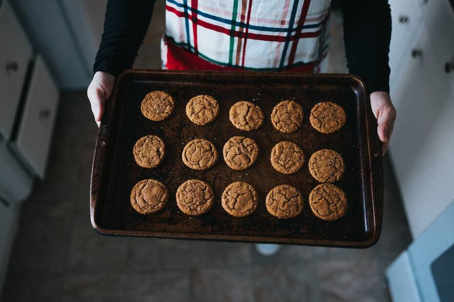 Solo necesitas unos minutos para hacer esta deliciosa receta de galletas.