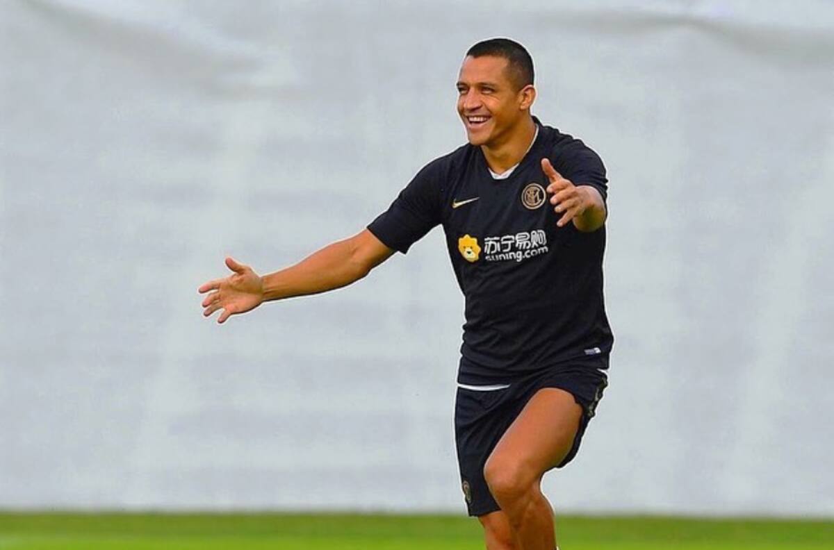 ¿Listo para la final? Alexis Sánchez ilusiona con sus fotos en práctica de Inter