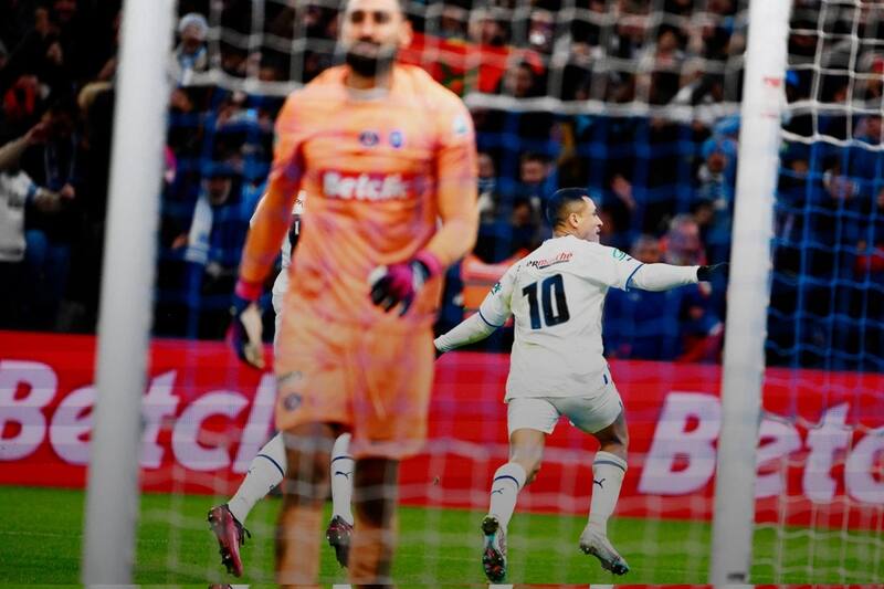 El "Niño Maravilla" destacó en los octavos de final de la Copa de Francia con la "10" en la espalda