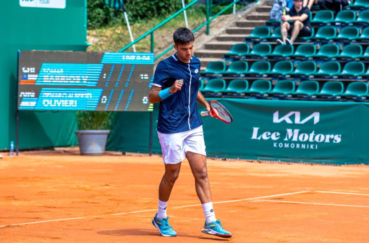 Tomás Barrios cayó en la final de Poznan y no pudo obtener su segundo título a nivel Challenger