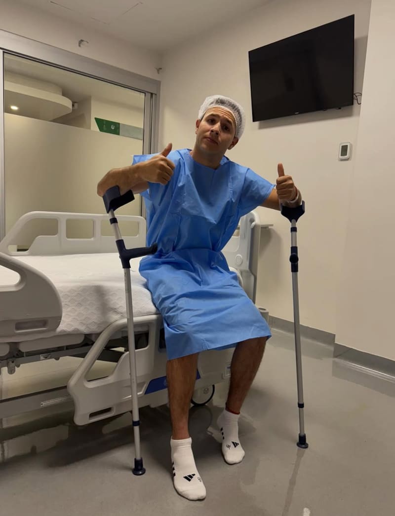 El artista circense sufrió un terrible accidente.