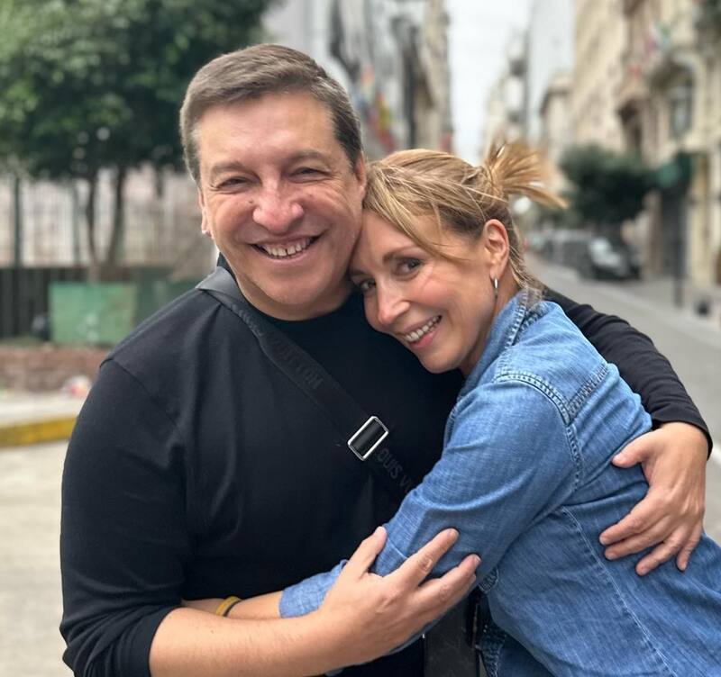 Julio César Rodríguez y Karen Doggenweiler / Créditos: Instagram