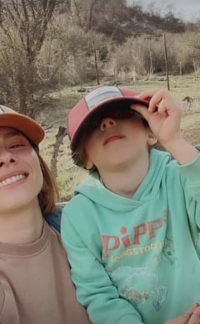 María Gracia Omegna y Gonzalo Valenzuela tuvieron a Anka.