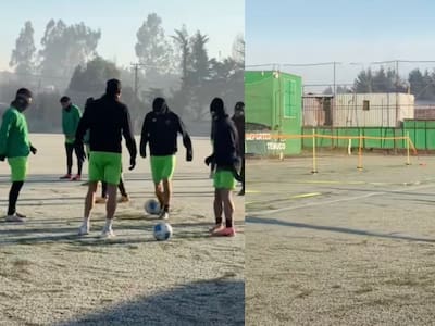 VIDEO | Parecía pista de hielo: así amaneció el campo de entrenamiento de Deportes Temuco