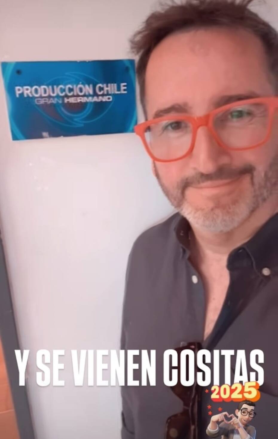El animador se encuentra en Argentina. Créditos: Instagram