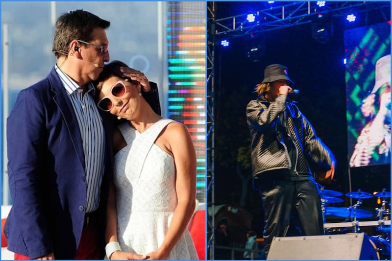 El orgullo de Fran García-Huidobro y Julio César Rodríguez por su hijo cantante, NineTeen Elevnn