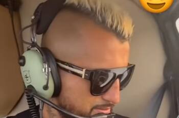 VIDEO | Arturo Vidal sorprendió a todos al sobrevolar el Estadio Maracaná en helicóptero