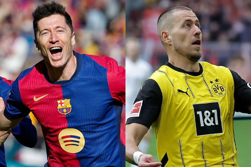 por los cuartos de final de la UEFA Champions League. Foto: EFE.