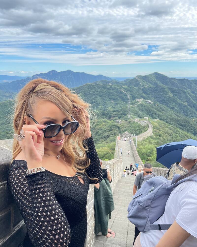 Mariah Carey y sus fotos en redes