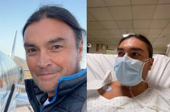 Luis Andaur estuvo en riesgo vital debido a trombos en sus pulmones