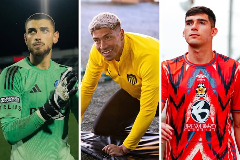 Gillier y Reyes, por sobre Cortés en el arco de Chile.