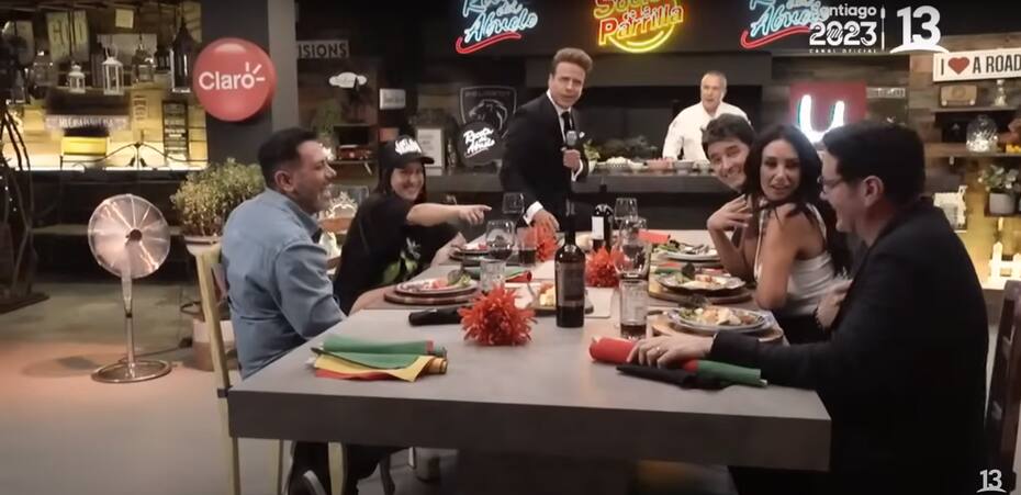 En “Socios de la Parrilla”, Stefan Kramer sorprendió a Pamela Díaz, Denise Rosenthal y los conductores del programa con personificación de Luis Miguel.