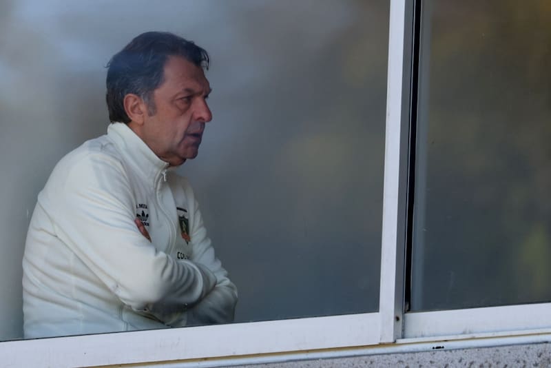 El presidente de Colo Colo confirmó la no llegada de Thiago Nuss. Foto: Agencia Aton.