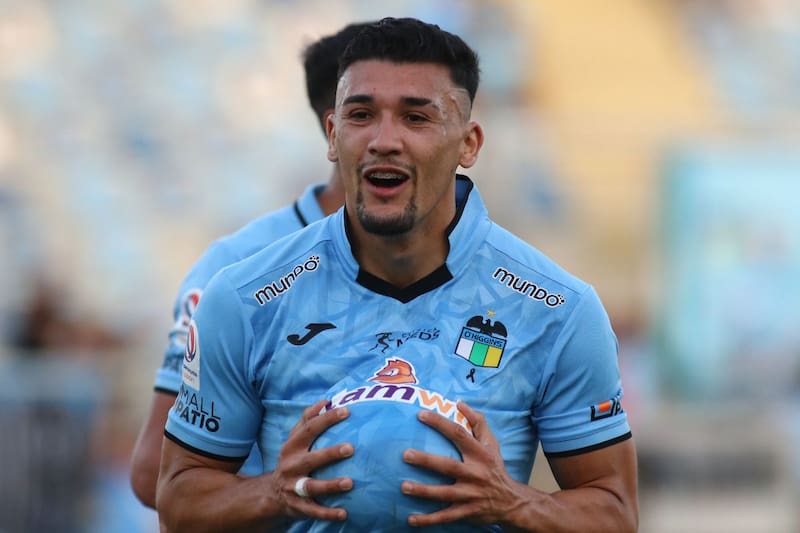 El goleador que se nacionalizó chileno y que sueña defender a La Roja. Foto: Agencia Aton.