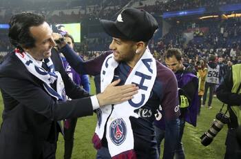 Unai Emery sobre Neymar: "Está ante la oportunidad de ser el relevo de Messi y Cristiano"