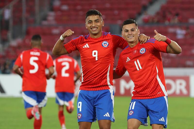 en la goleada de La Roja.