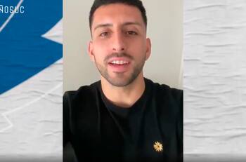 Guillermo Maripán se sumó a los saludos a Universidad Católica en su aniversario