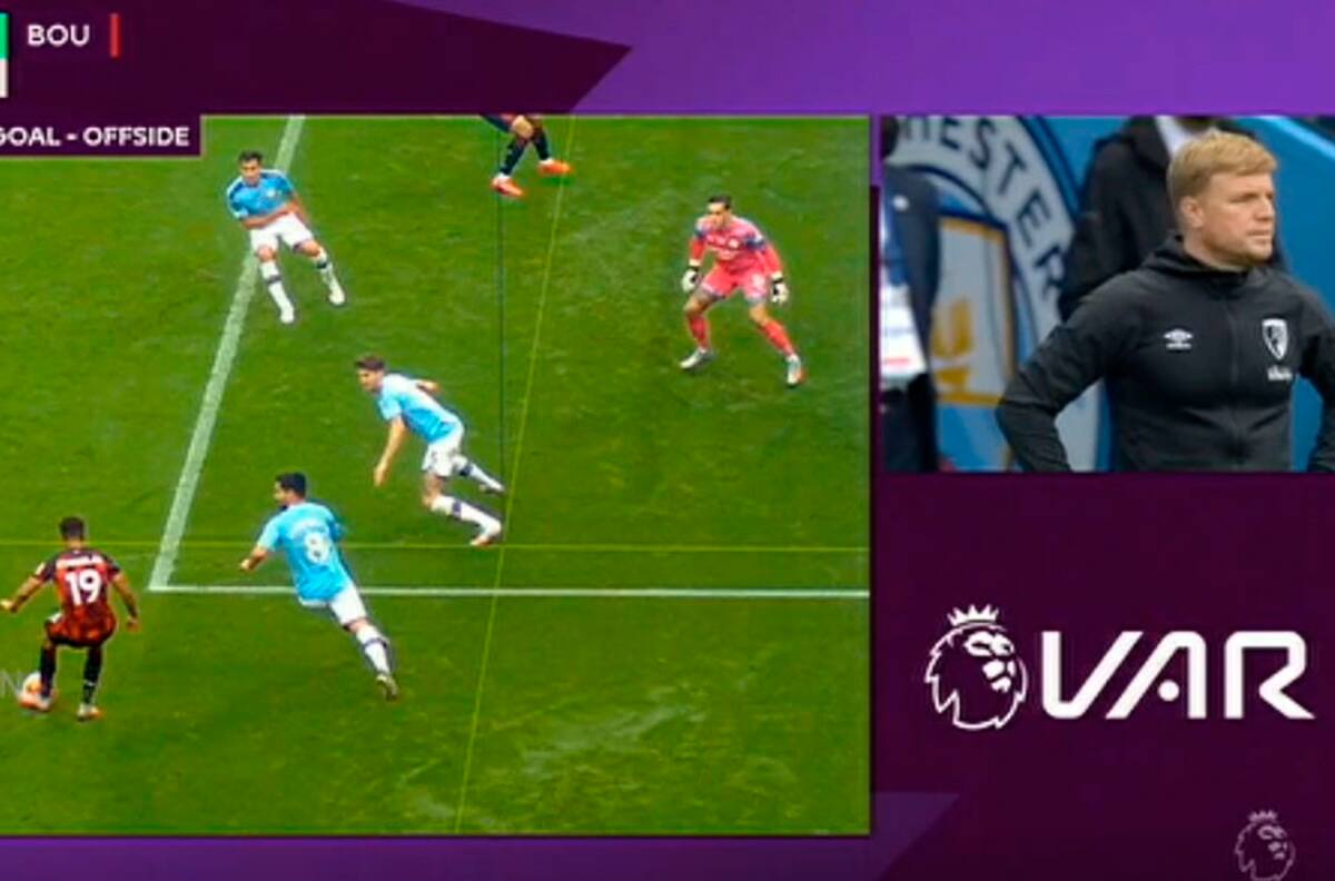 Terrible: El increíble gol que el VAR le anuló al Bournemouth