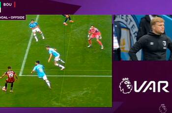 Terrible: El increíble gol que el VAR le anuló al Bournemouth